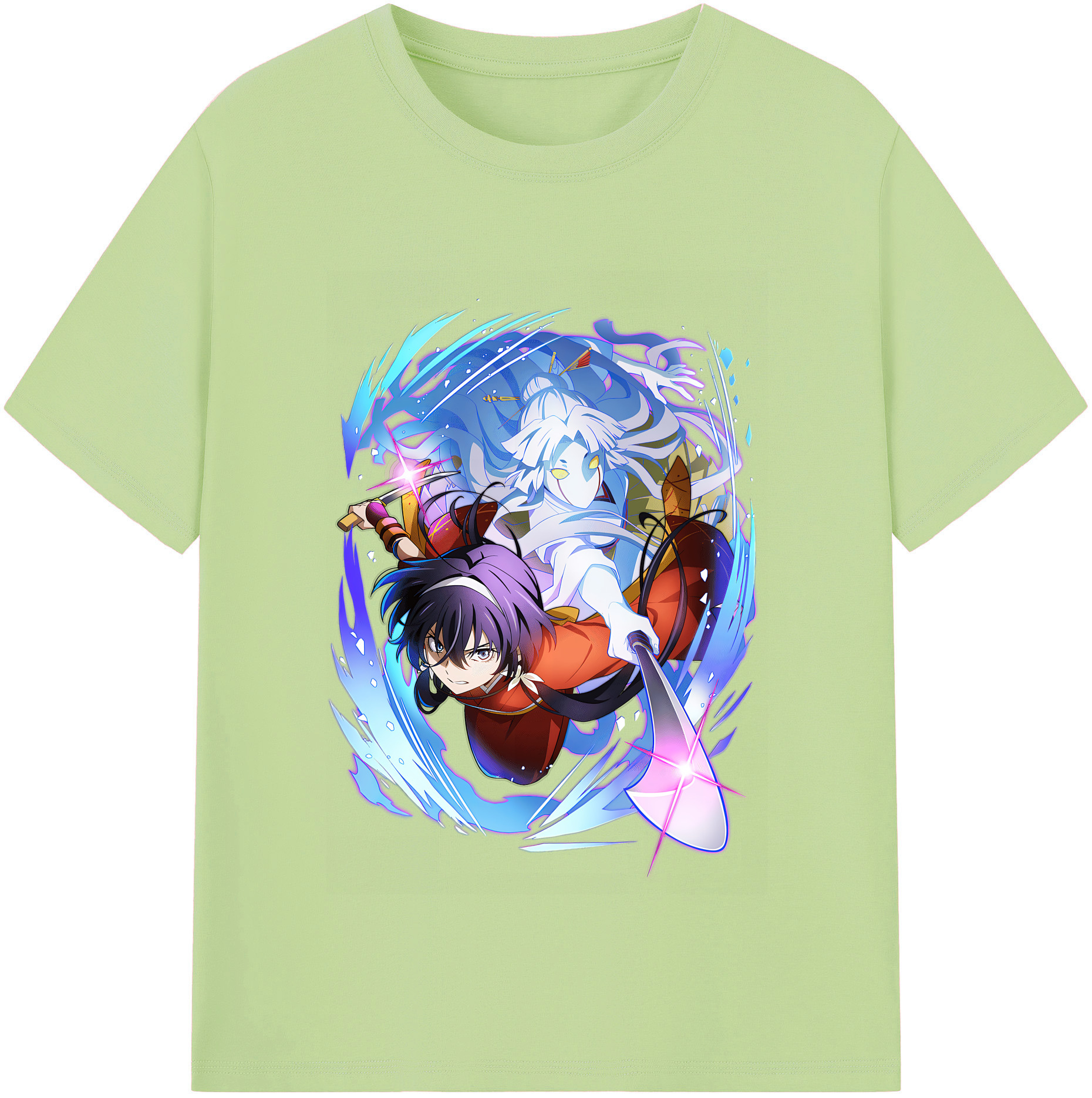 （画像用） 文豪ストレイドッグス Bungo Stray Dogs 綿100％半袖Tシャツ（フロントプリント）